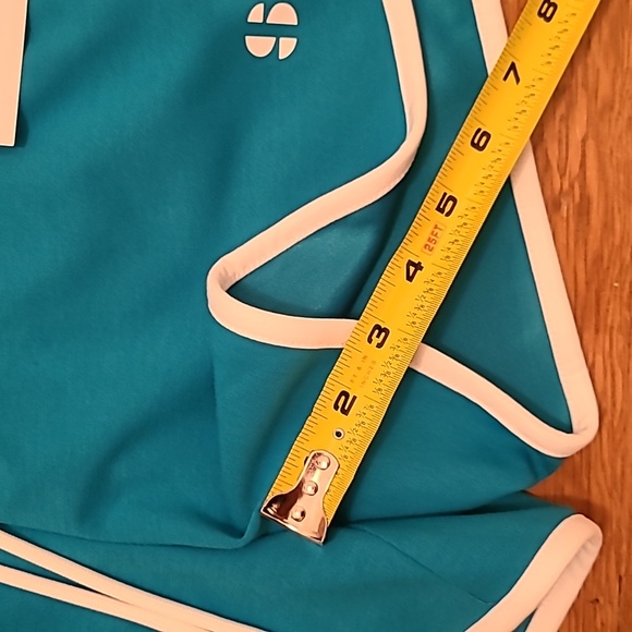 SPORTS ILLUSTRATED WOMEN'S BLUE SHORTS ELASTIC WAISTBAND SIZE SMALL - Picture 11 of 11